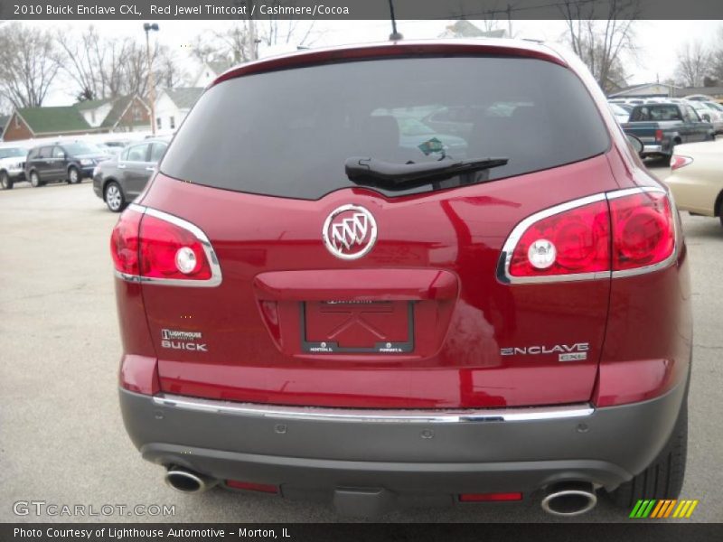 Red Jewel Tintcoat / Cashmere/Cocoa 2010 Buick Enclave CXL