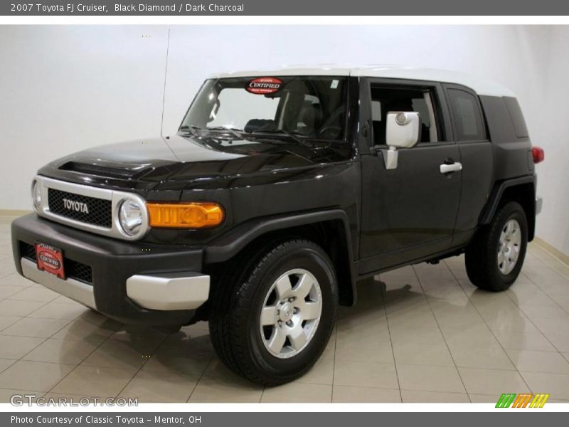 Black Diamond / Dark Charcoal 2007 Toyota FJ Cruiser