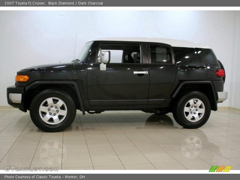 Black Diamond / Dark Charcoal 2007 Toyota FJ Cruiser
