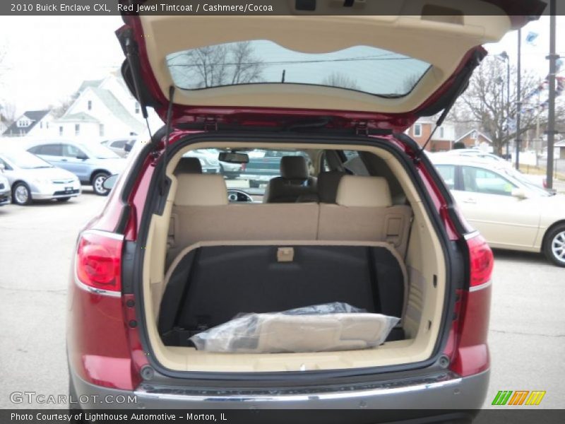 Red Jewel Tintcoat / Cashmere/Cocoa 2010 Buick Enclave CXL