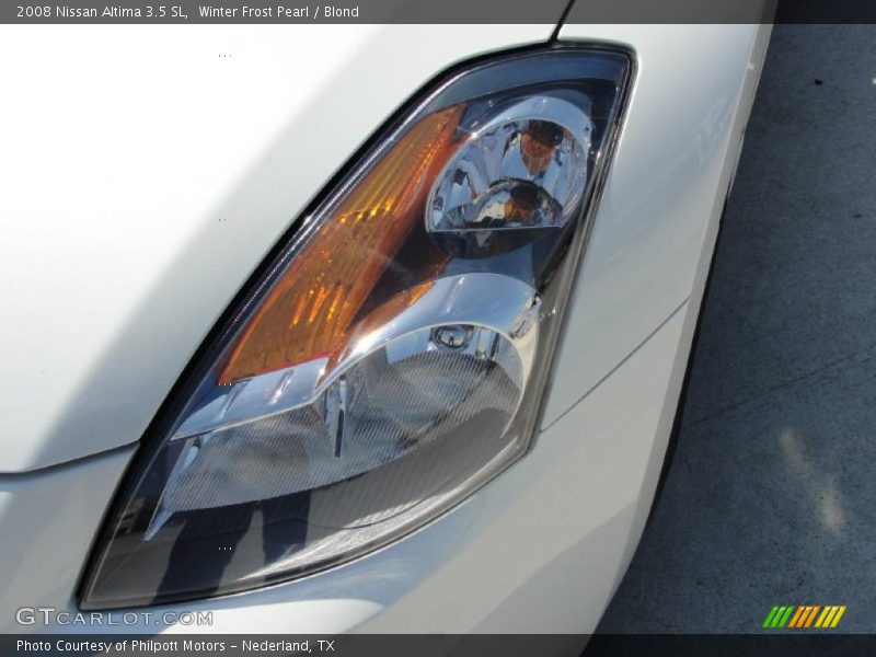 Winter Frost Pearl / Blond 2008 Nissan Altima 3.5 SL