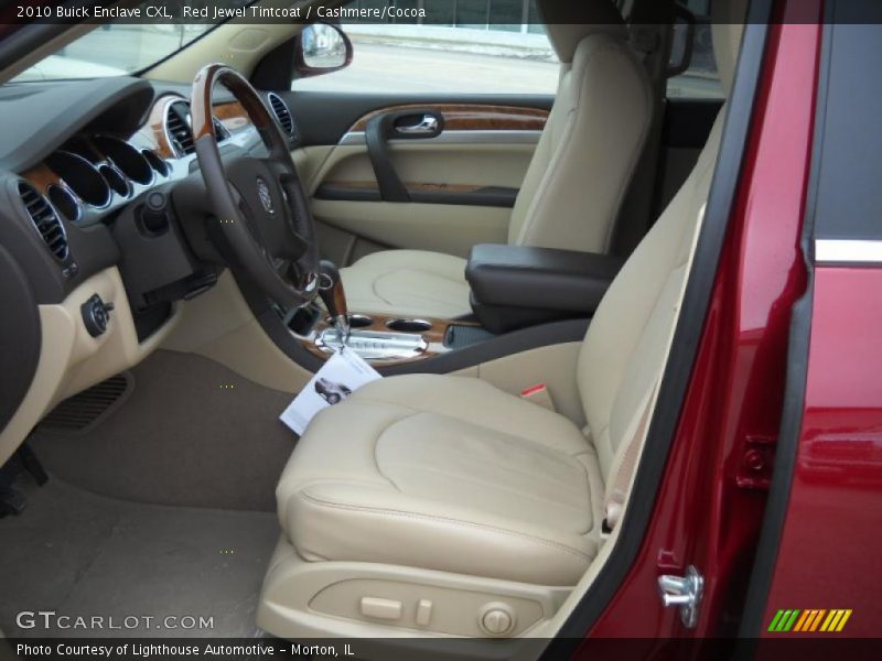 Red Jewel Tintcoat / Cashmere/Cocoa 2010 Buick Enclave CXL