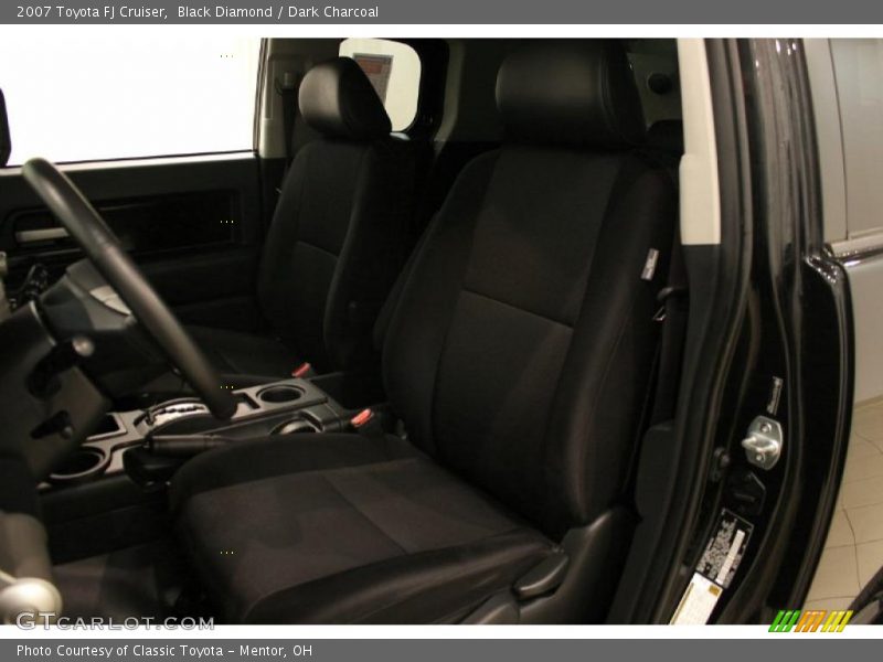 Black Diamond / Dark Charcoal 2007 Toyota FJ Cruiser
