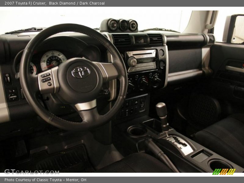 Black Diamond / Dark Charcoal 2007 Toyota FJ Cruiser