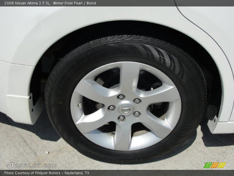 Winter Frost Pearl / Blond 2008 Nissan Altima 3.5 SL