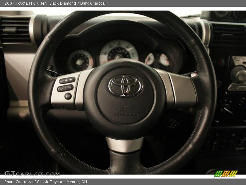 Black Diamond / Dark Charcoal 2007 Toyota FJ Cruiser