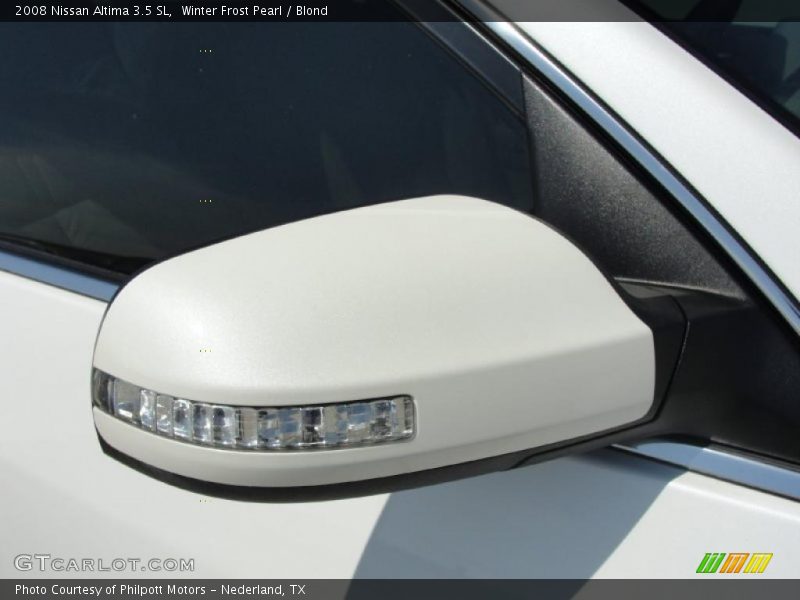 Winter Frost Pearl / Blond 2008 Nissan Altima 3.5 SL