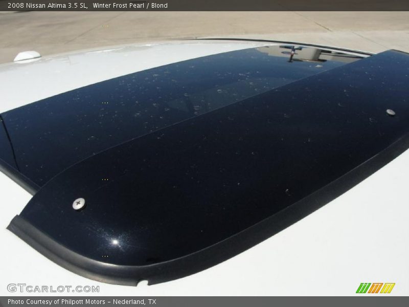 Winter Frost Pearl / Blond 2008 Nissan Altima 3.5 SL