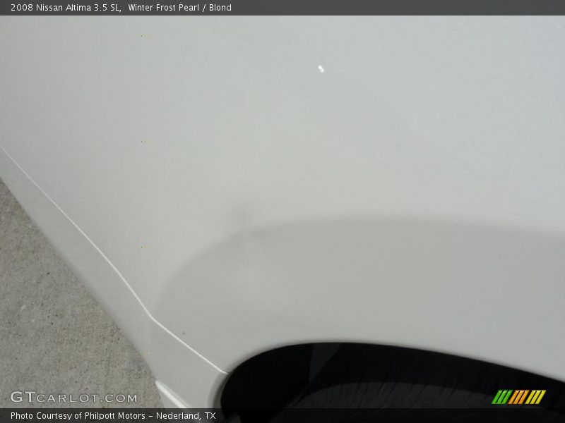 Winter Frost Pearl / Blond 2008 Nissan Altima 3.5 SL