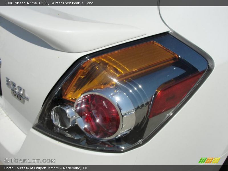 Winter Frost Pearl / Blond 2008 Nissan Altima 3.5 SL