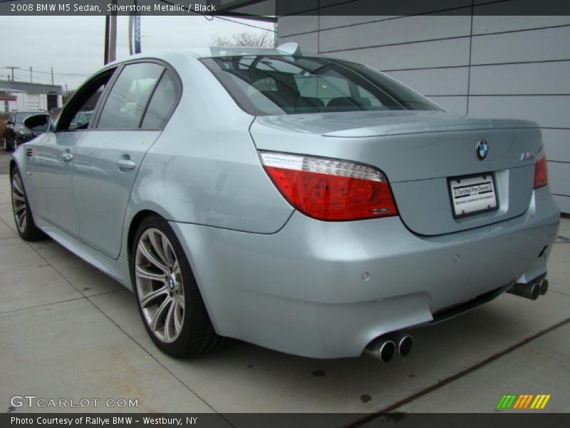 Silverstone Metallic / Black 2008 BMW M5 Sedan