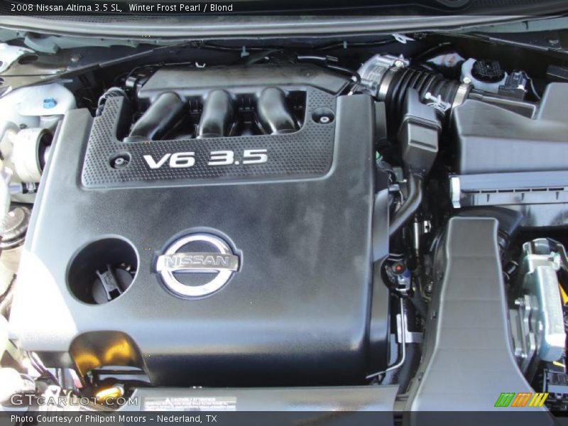 Winter Frost Pearl / Blond 2008 Nissan Altima 3.5 SL