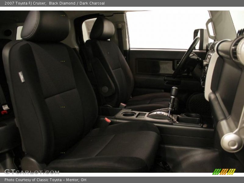 Black Diamond / Dark Charcoal 2007 Toyota FJ Cruiser