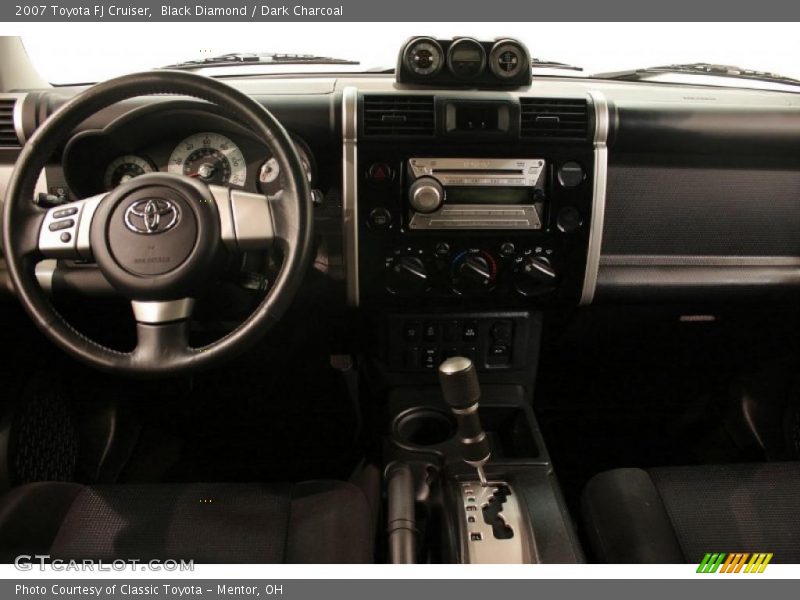 Black Diamond / Dark Charcoal 2007 Toyota FJ Cruiser