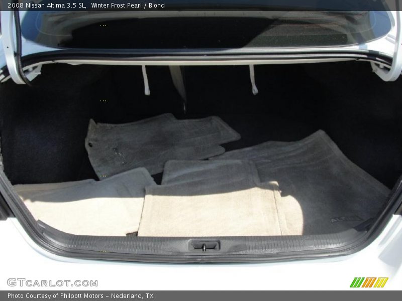 Winter Frost Pearl / Blond 2008 Nissan Altima 3.5 SL