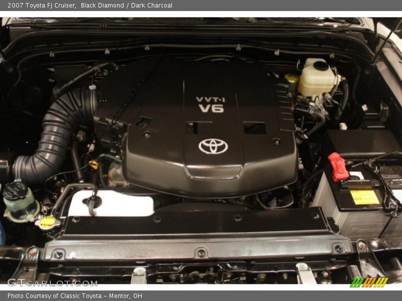 Black Diamond / Dark Charcoal 2007 Toyota FJ Cruiser
