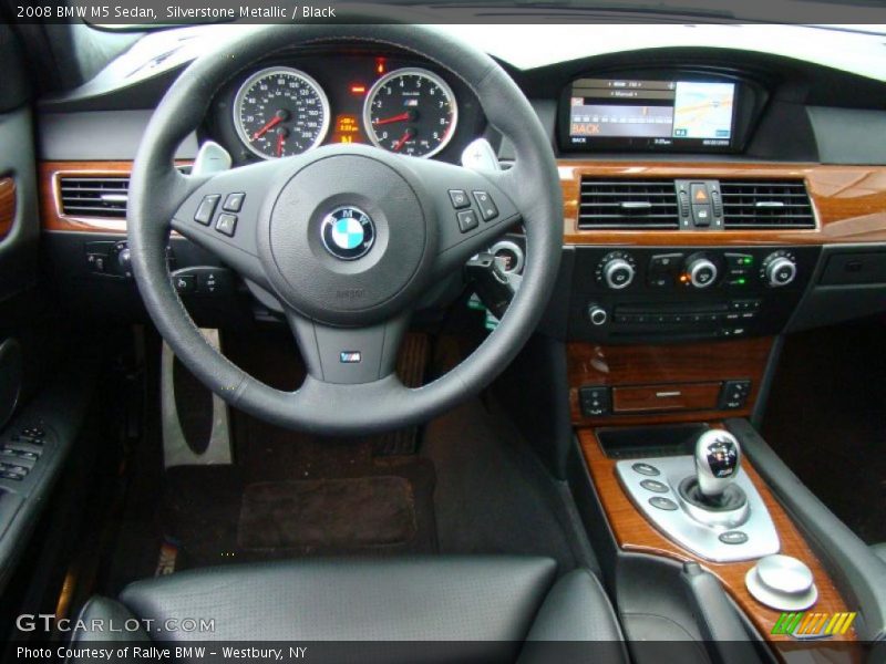Silverstone Metallic / Black 2008 BMW M5 Sedan