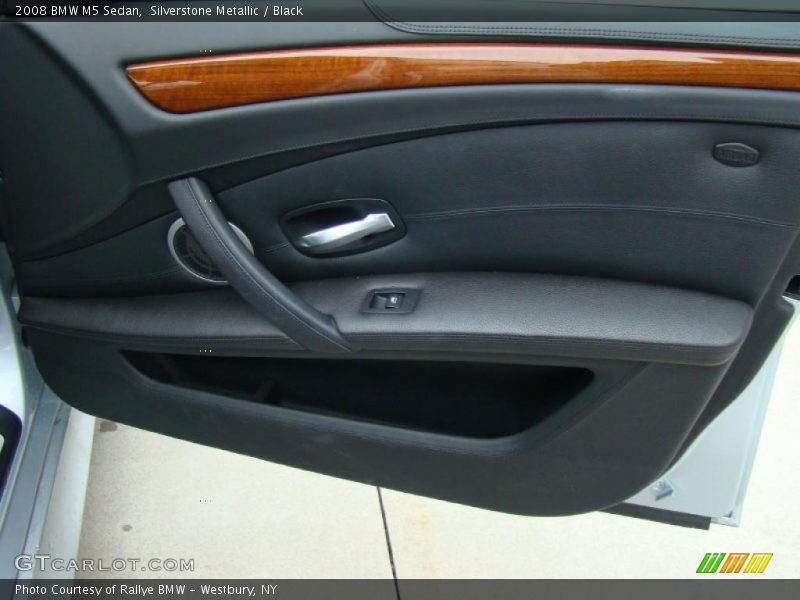 Silverstone Metallic / Black 2008 BMW M5 Sedan
