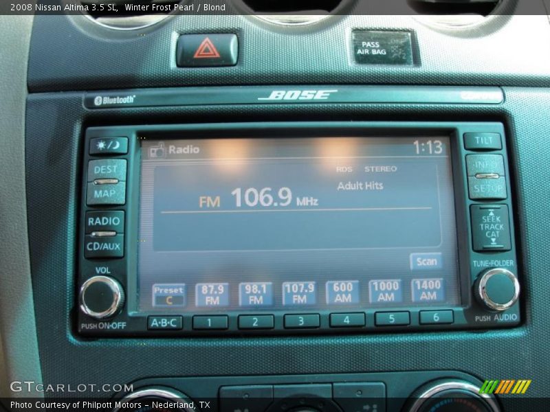 Winter Frost Pearl / Blond 2008 Nissan Altima 3.5 SL