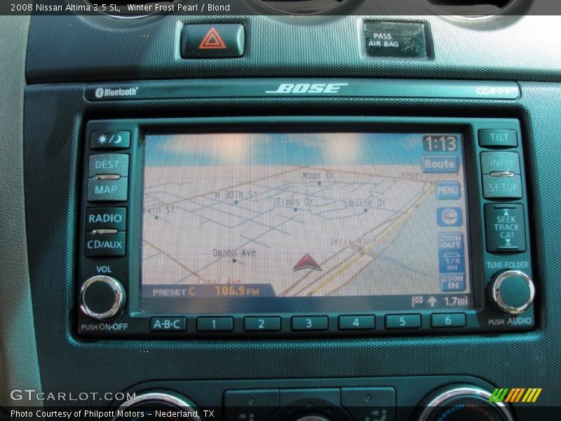 Winter Frost Pearl / Blond 2008 Nissan Altima 3.5 SL