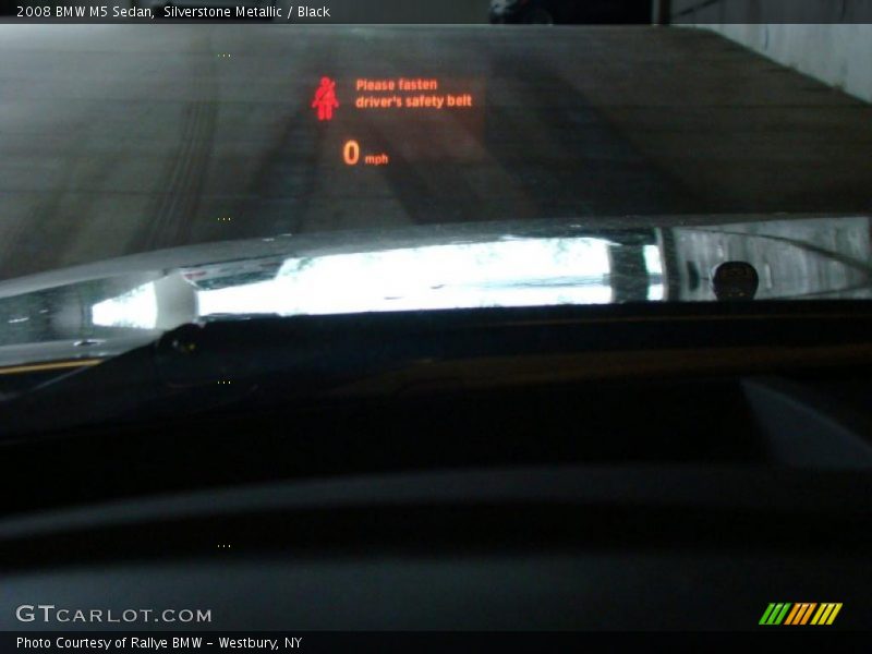 Silverstone Metallic / Black 2008 BMW M5 Sedan