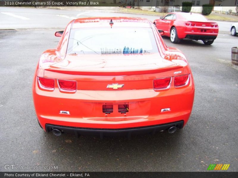 Victory Red / Black 2010 Chevrolet Camaro SS Coupe