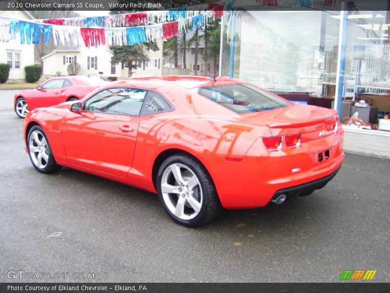 Victory Red / Black 2010 Chevrolet Camaro SS Coupe