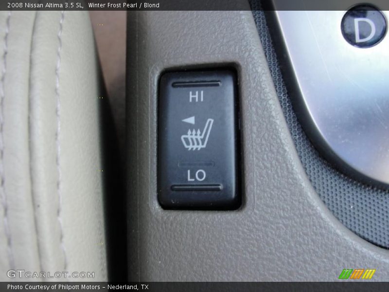 Winter Frost Pearl / Blond 2008 Nissan Altima 3.5 SL