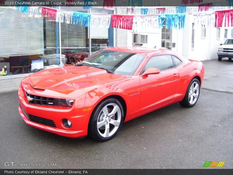 Victory Red / Black 2010 Chevrolet Camaro SS Coupe