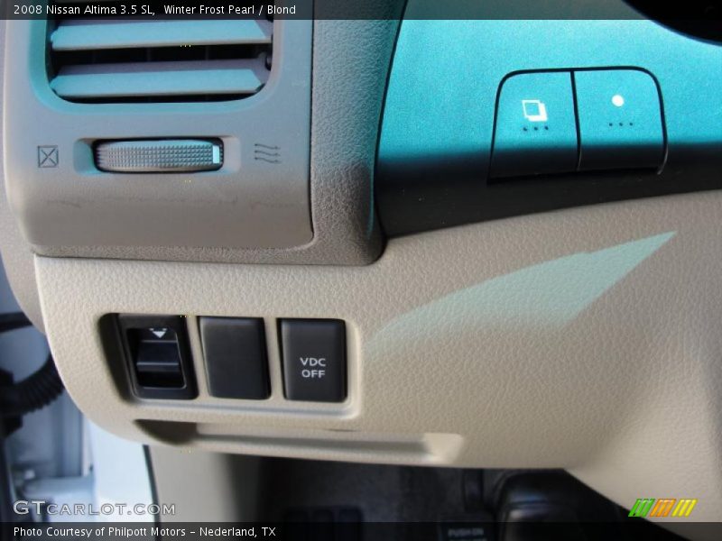 Winter Frost Pearl / Blond 2008 Nissan Altima 3.5 SL