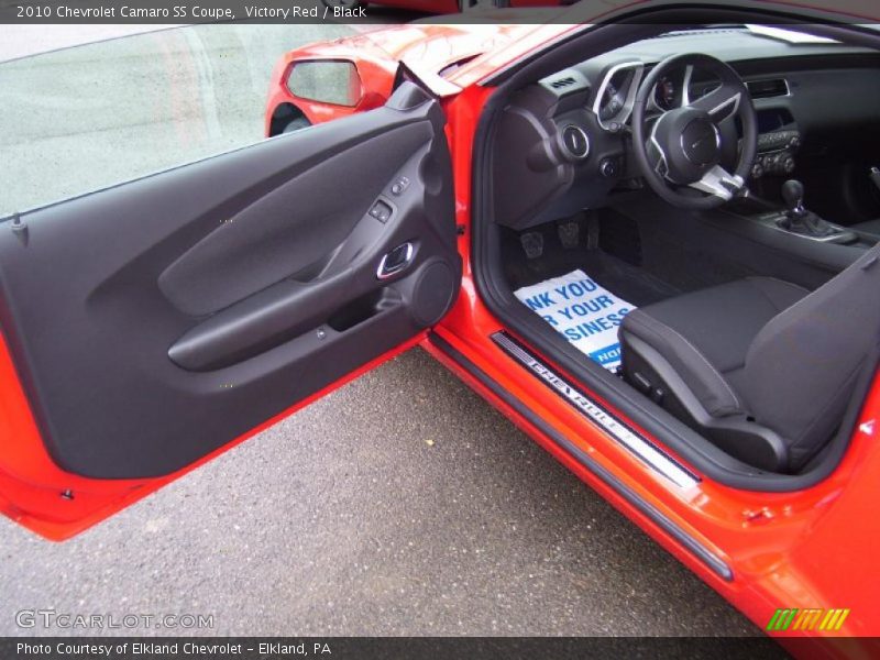 Victory Red / Black 2010 Chevrolet Camaro SS Coupe