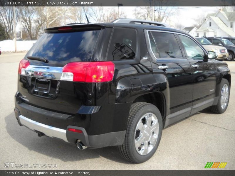 Onyx Black / Light Titanium 2010 GMC Terrain SLT