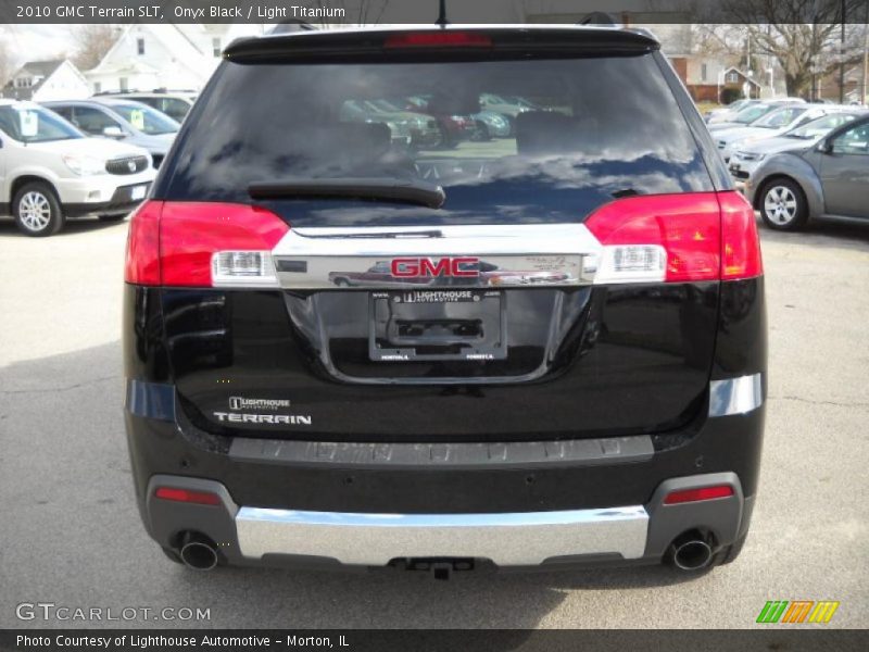 Onyx Black / Light Titanium 2010 GMC Terrain SLT