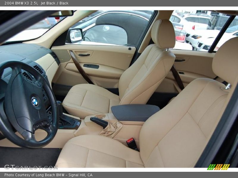 Jet Black / Black 2004 BMW X3 2.5i