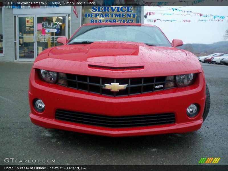 Victory Red / Black 2010 Chevrolet Camaro SS Coupe