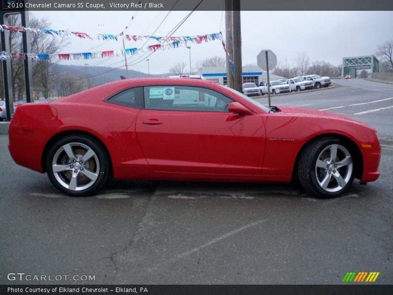 Victory Red / Black 2010 Chevrolet Camaro SS Coupe