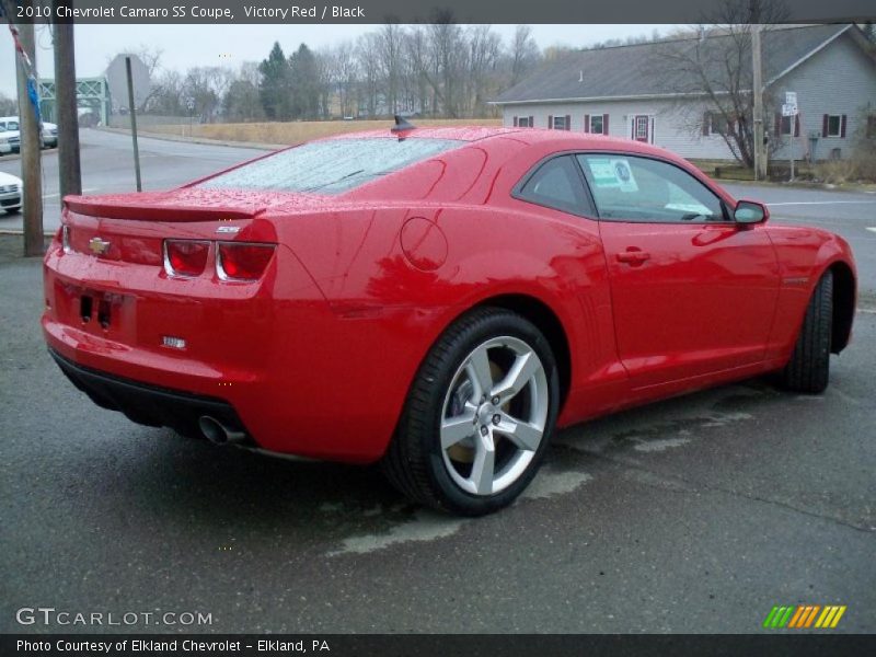 Victory Red / Black 2010 Chevrolet Camaro SS Coupe