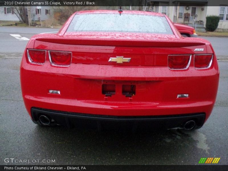 Victory Red / Black 2010 Chevrolet Camaro SS Coupe