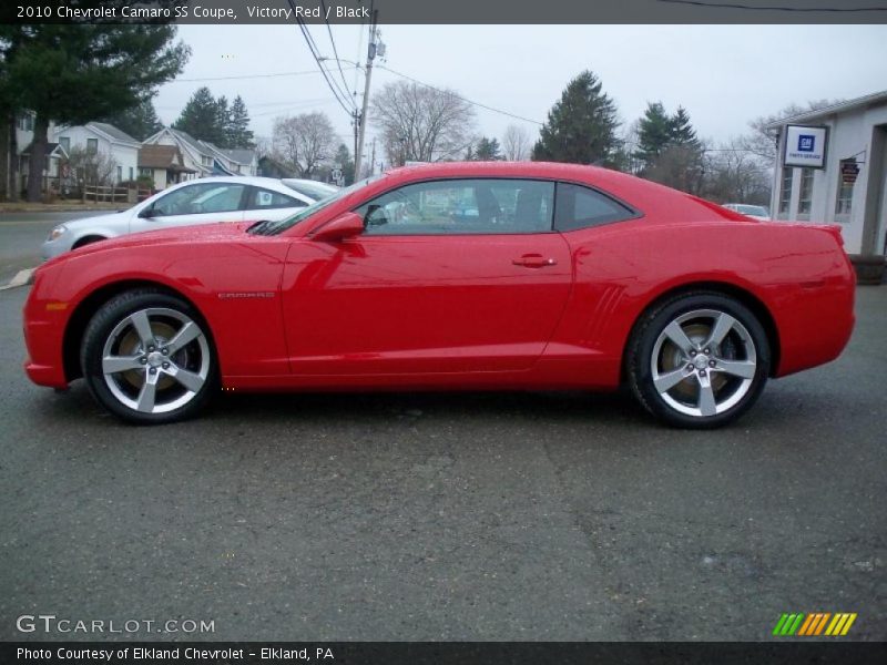Victory Red / Black 2010 Chevrolet Camaro SS Coupe