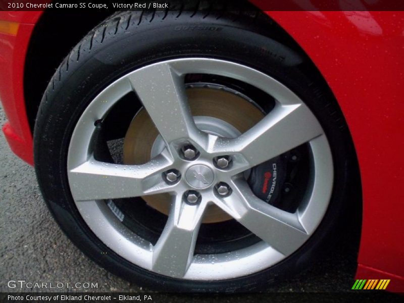 Victory Red / Black 2010 Chevrolet Camaro SS Coupe
