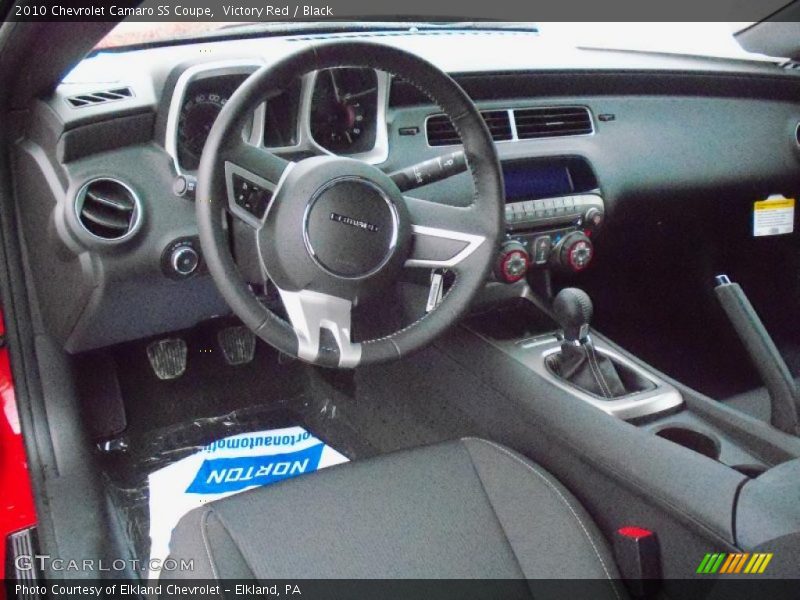 Victory Red / Black 2010 Chevrolet Camaro SS Coupe