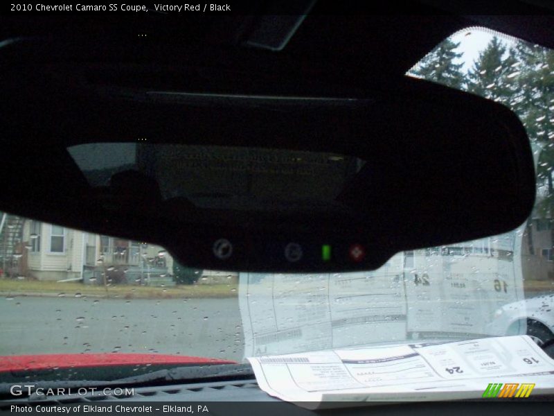 Victory Red / Black 2010 Chevrolet Camaro SS Coupe