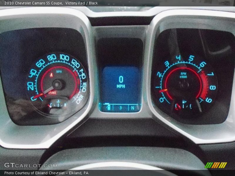Victory Red / Black 2010 Chevrolet Camaro SS Coupe