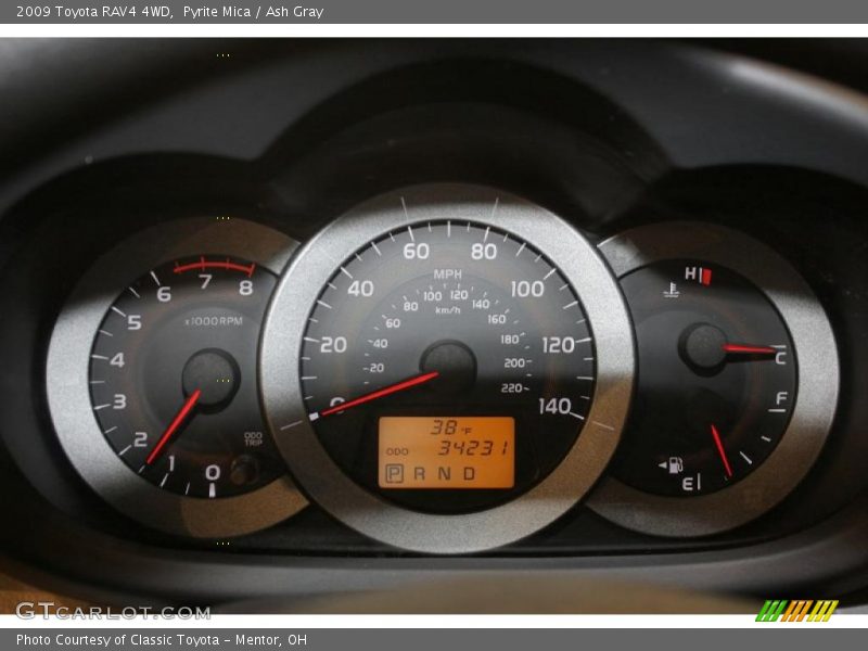 Pyrite Mica / Ash Gray 2009 Toyota RAV4 4WD