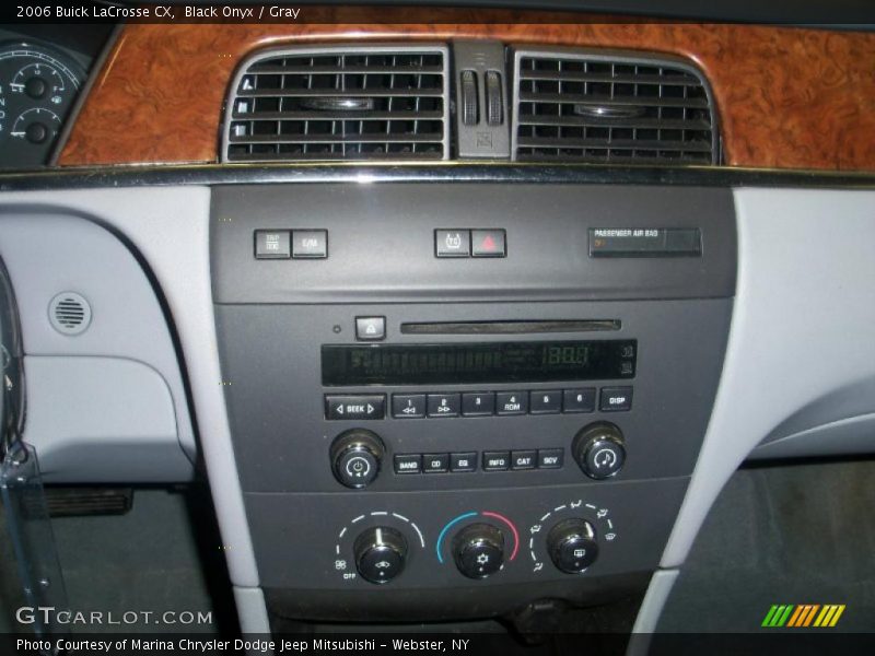 Black Onyx / Gray 2006 Buick LaCrosse CX