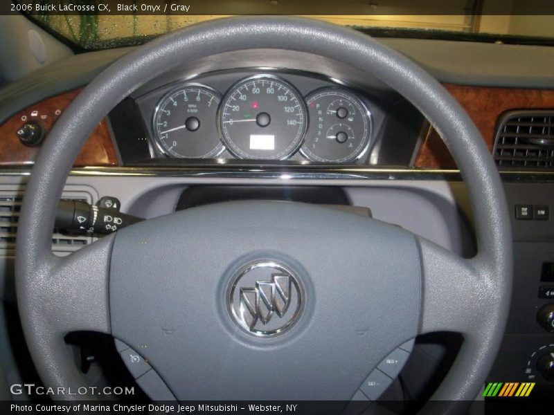 Black Onyx / Gray 2006 Buick LaCrosse CX