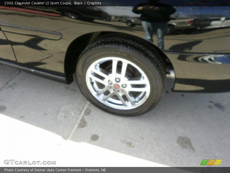 Black / Graphite 2002 Chevrolet Cavalier LS Sport Coupe