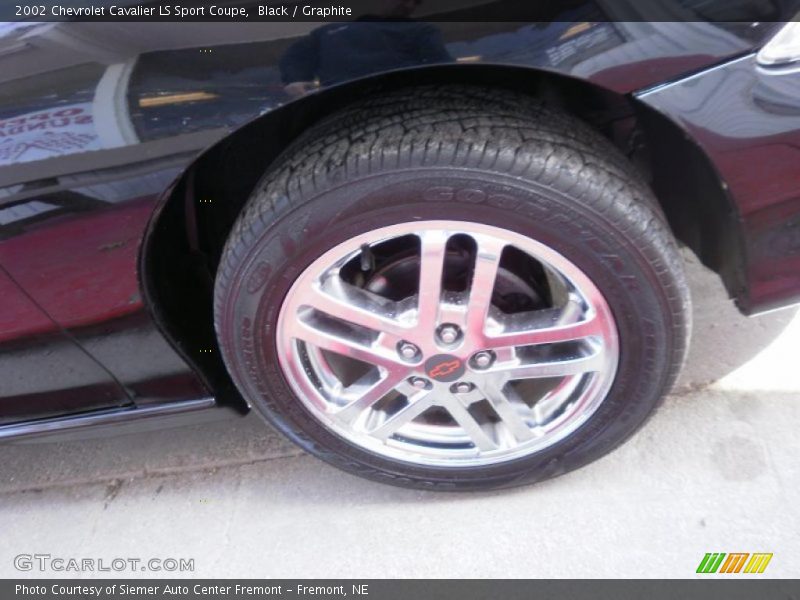 Black / Graphite 2002 Chevrolet Cavalier LS Sport Coupe