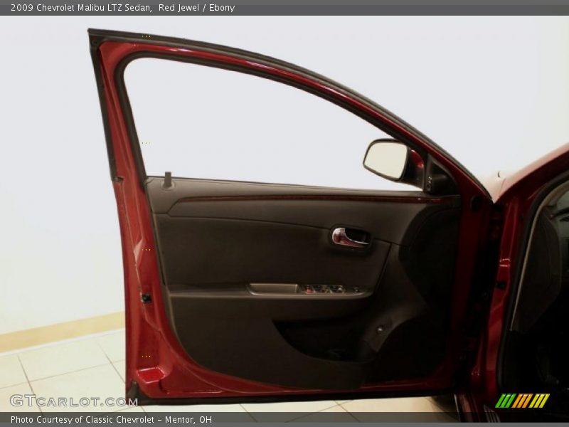 Red Jewel / Ebony 2009 Chevrolet Malibu LTZ Sedan