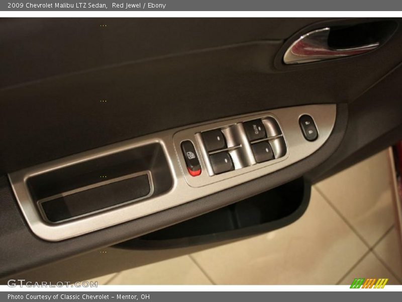 Red Jewel / Ebony 2009 Chevrolet Malibu LTZ Sedan